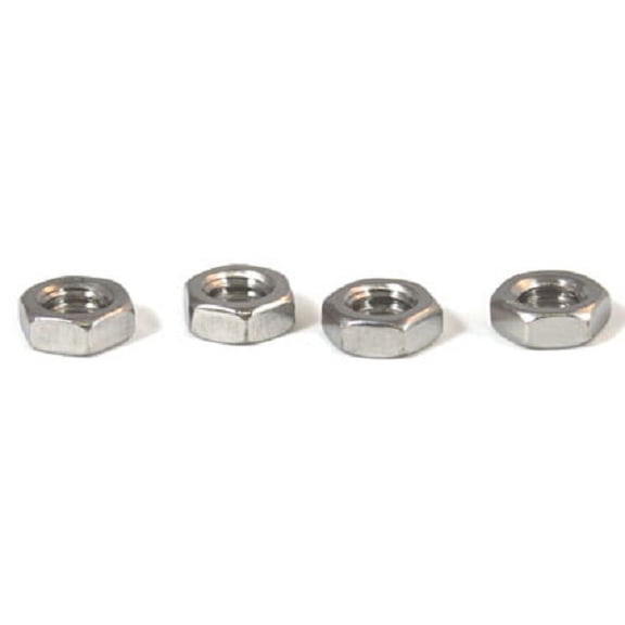 5/16-18 Heavy Hex Jam Nuts / Steel / Zinc - 2500 Piece Carton