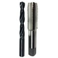 thumbnail image 1 of 5/16"-18 High Speed Steel Plug Tap and F High Speed Steel Drill Bit, 1 of 7