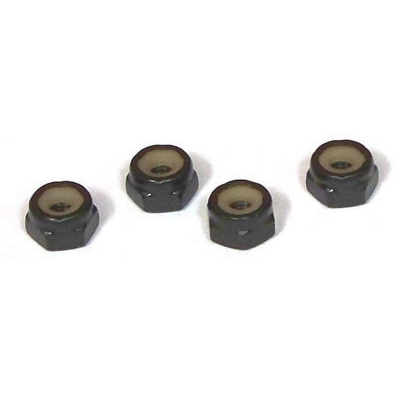 5/16-18 NE Nylon Insert Locknuts / Light Hex Standard / 18-8 Stainless Steel / Black Oxide - 1000 Piece Carton