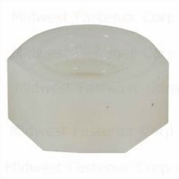 5/16-18 Nylon Plastic Coarse Thread Hex Nuts (20 pcs.)