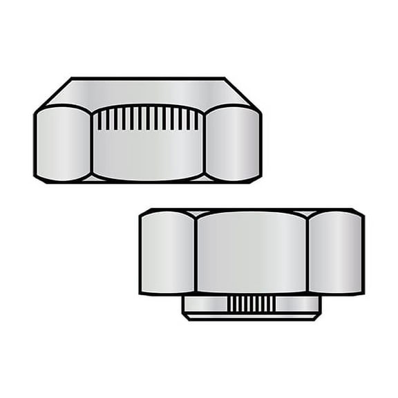 5/16-18 Stover Alternative Automation Style Lock Nut Grade C Cad And Wax (Pack Qty 1,000) BC-31NO