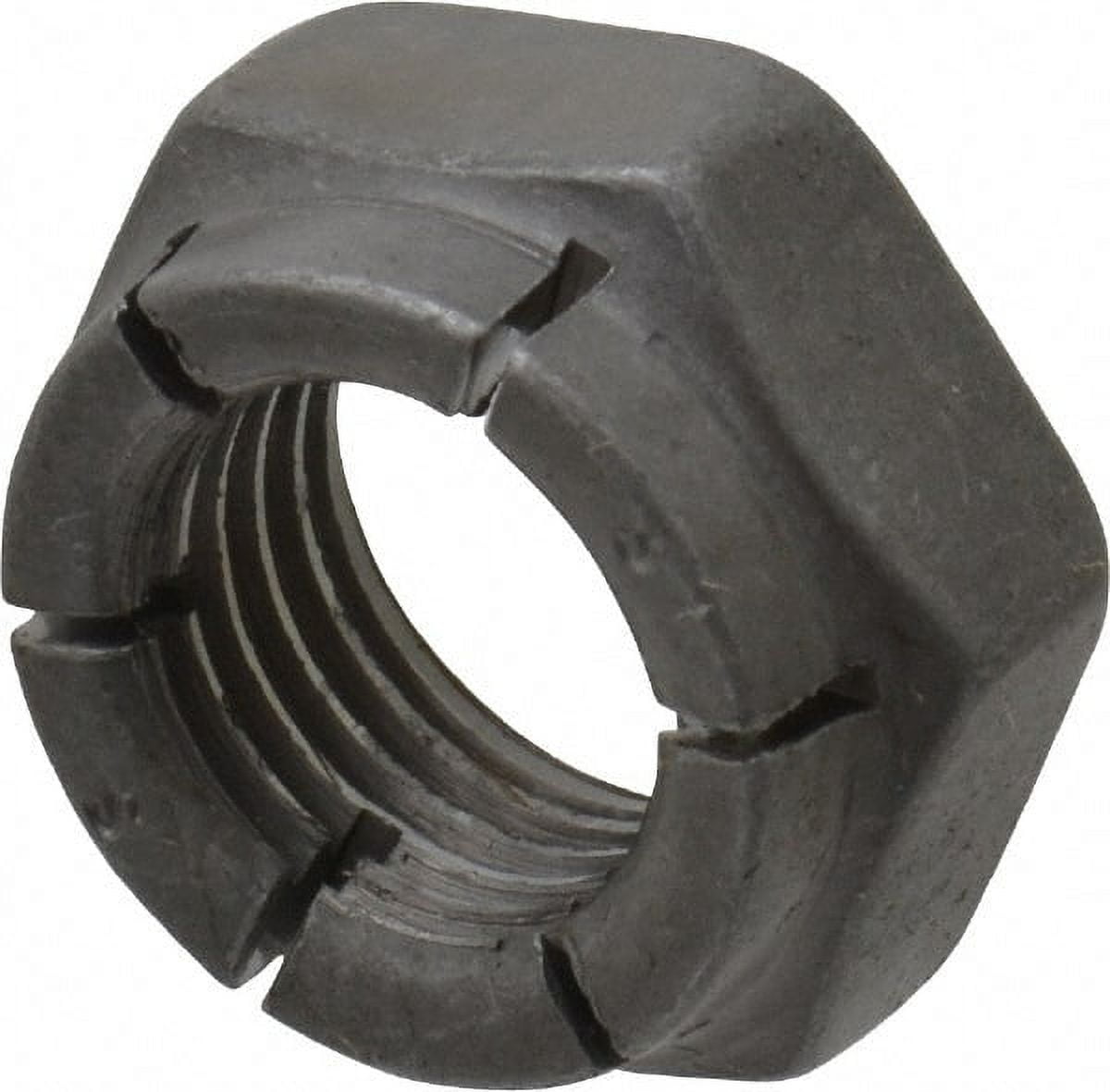 5/16"18 THIN HEIGHT, HEAVY Flexloc SelfLocking Hex Nut, Plain Finish