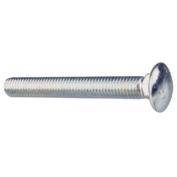 5/16-18 UNC 2-1/2" Length Under Head, Standard Square Neck, Carriage Bolt
