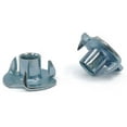 thumbnail image 1 of 5/16-18 X 5/16" 3 Prong Tee Nuts / Steel / Zinc - 1000 Piece Carton, 1 of 1