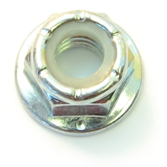 5/16"-18 Zinc Plated Grade 5 Steel Coarse Thread Flange Lock Nuts (15 pcs.)