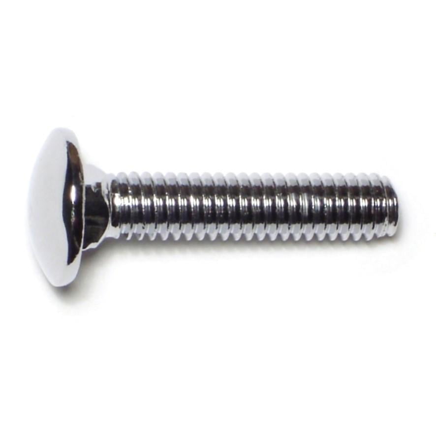 5/16"-18 x 1-1/2" Chrome Grade 5 Carriage Head Bumper Bolts CBS5-154 (5 pcs.)