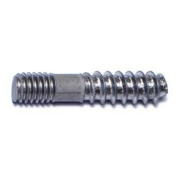 5/16"-18 x 1-1/2" Plain Steel Coarse Thread Hanger Bolts HBS-147 (100 pcs.)