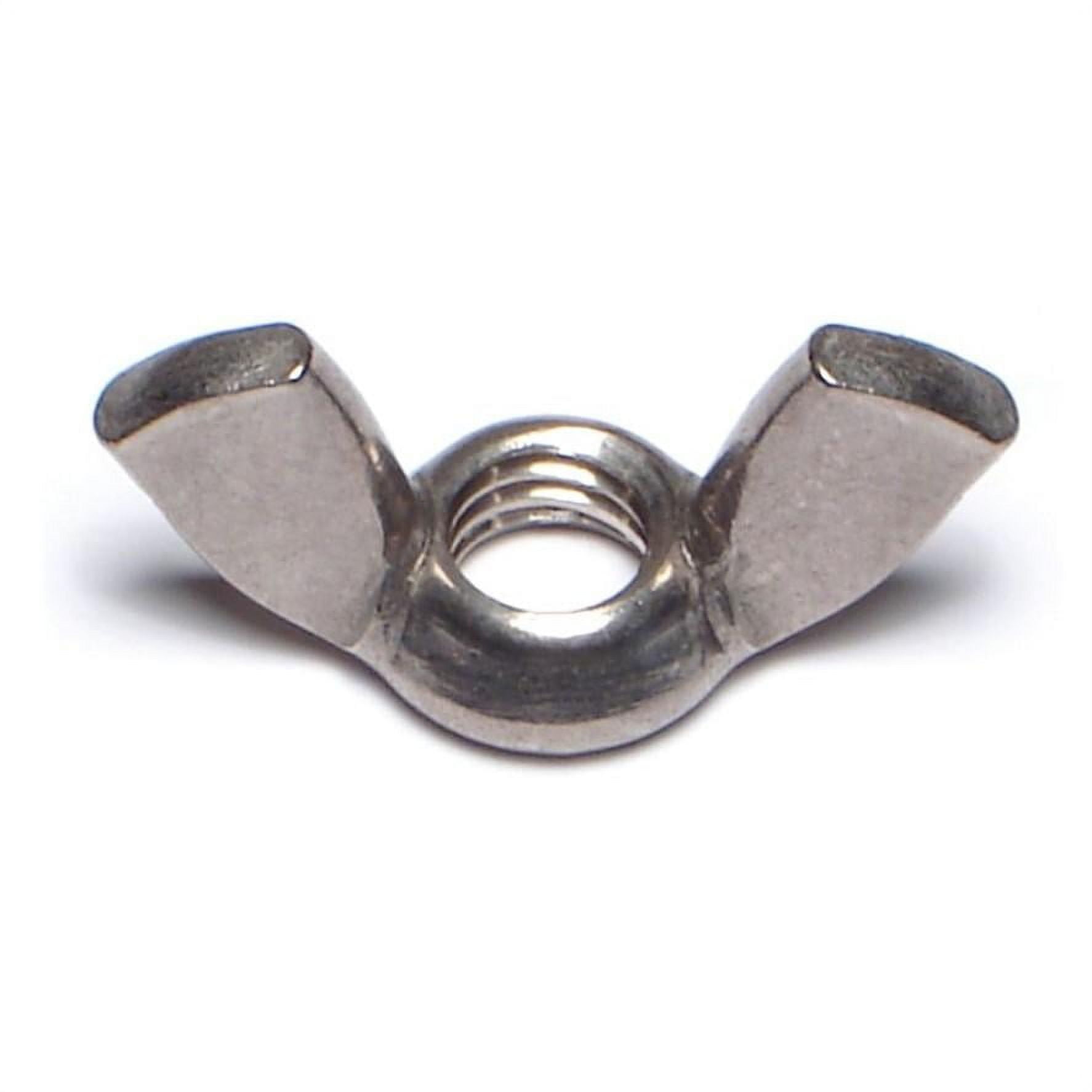 5/16"-18 x 1-1/4" 18-8 Stainless Steel Coarse Thread Cold Forged Wing Nuts WNSS-118