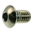 thumbnail image 1 of 5/16"-18 x 1/2" Black Chrome Button Head Socket Cap Screws (8 pcs.), 1 of 1