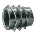 thumbnail image 1 of 5/16"-18 x 1/2" Zinc Alloy Coarse Thread Hex Drive Wood Inserts WINSRT-026, 1 of 1