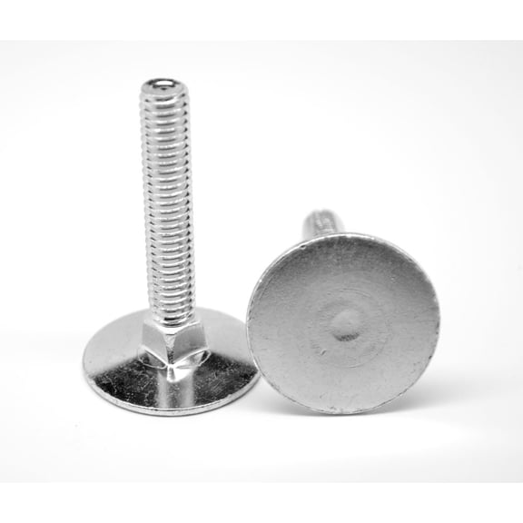 5/16"-18 x 1 3/4" (FT) Coarse Thread Grade 2 Elevator Bolt Low Carbon Steel Zinc Plated Pk 50