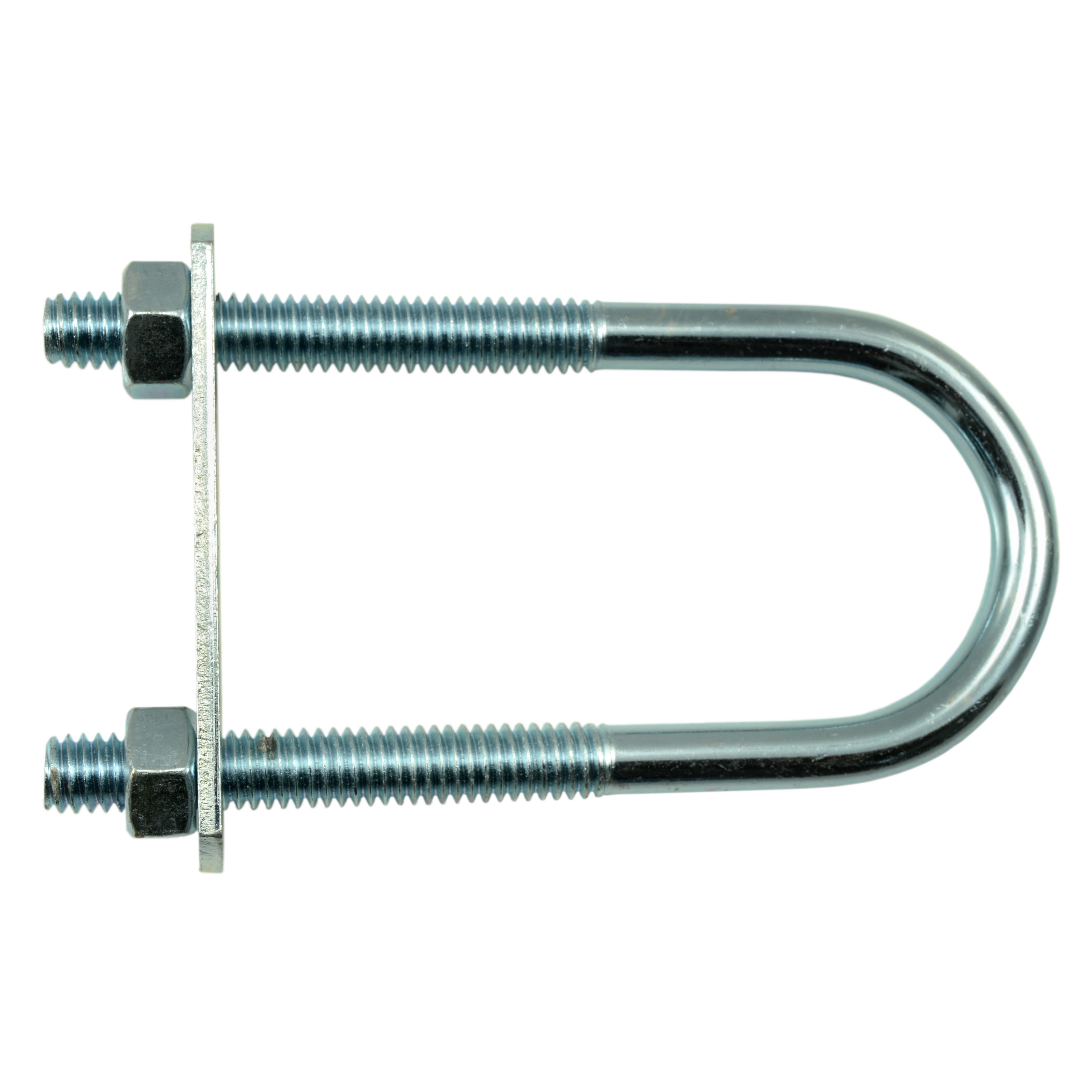 5/16"-18 x 1-3/8" x 3-3/4" Zinc Plated Steel Round U-Bolt (10 pcs.)