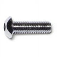 thumbnail image 1 of 5/16"-18 x 1" Chrome Grade 8 Button Head Socket Cap Screws (10 pcs.), 1 of 1