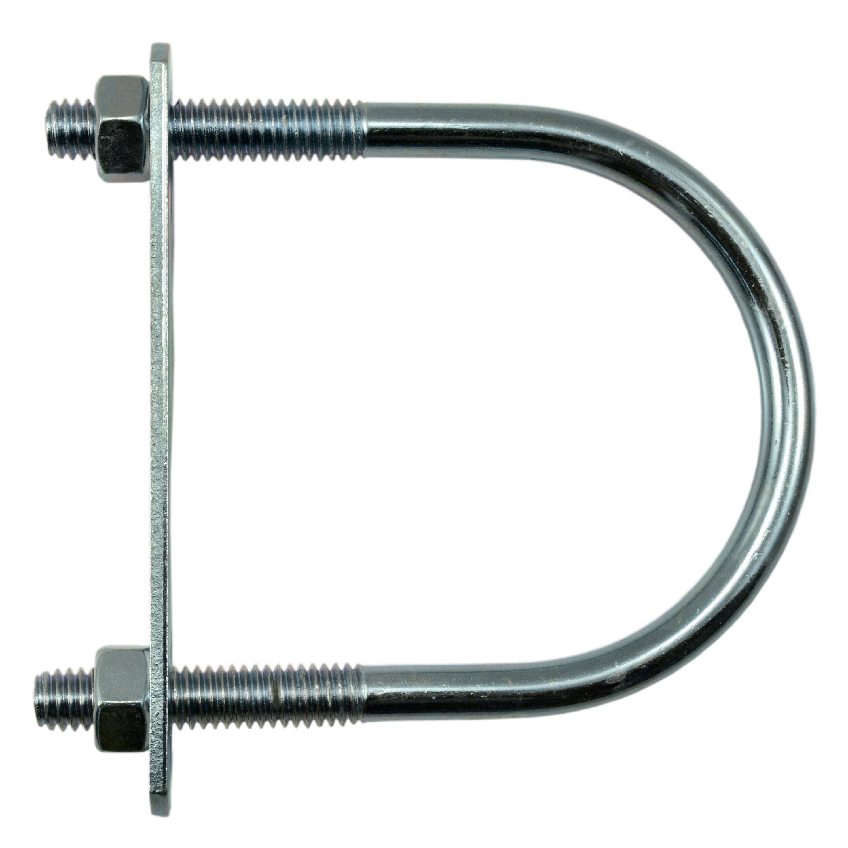 5/16"-18 x 2-1/2" x 3-1/2" Zinc Plated Steel Round U-Bolt (10 pcs.)