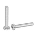 thumbnail image 1 of Uxcell Pan Head Machine Screws, 304 Stainless Steel Round Head Screws for Cabinet 10 5/16-18 x 2", 1 of 7