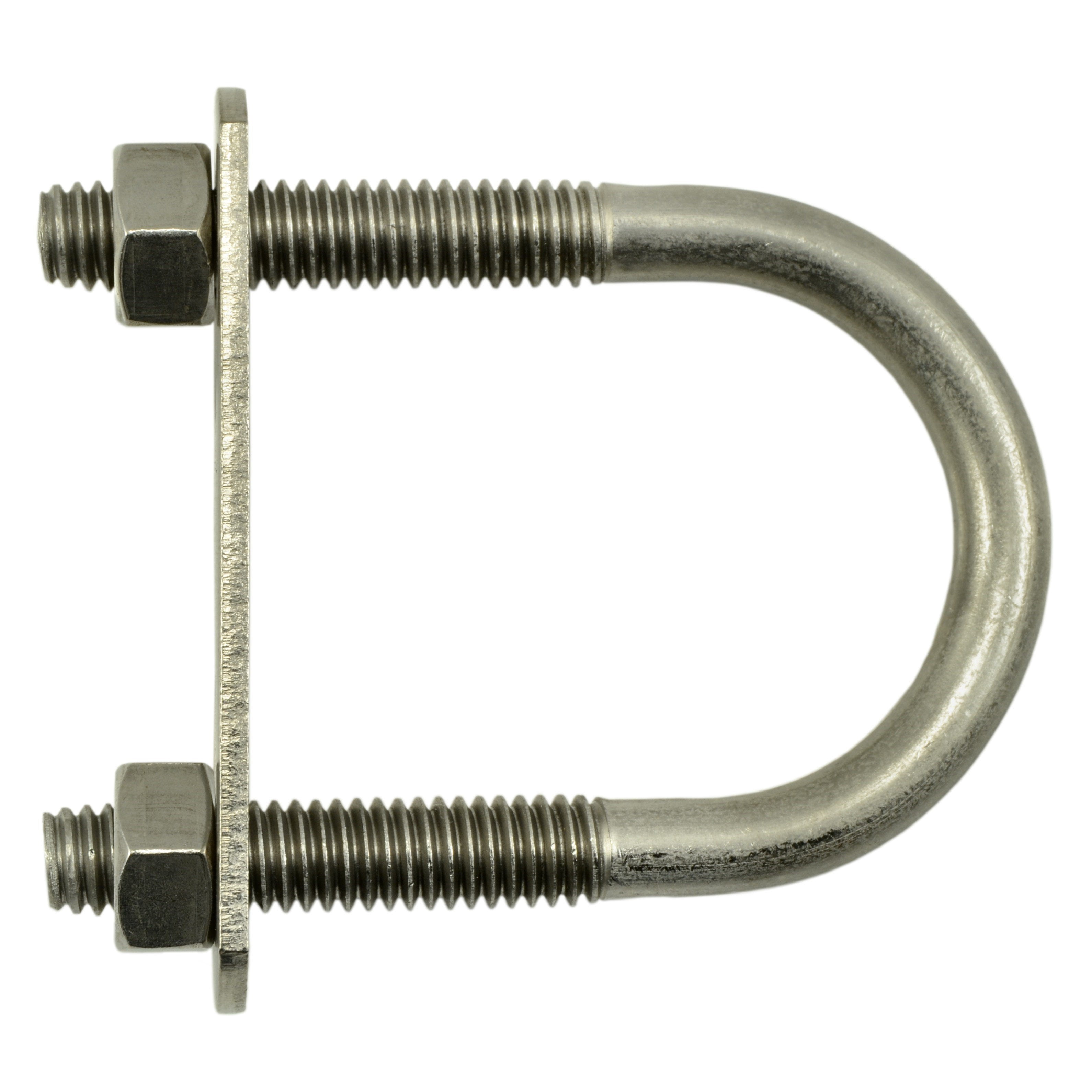 5/16"-18 x 2" x 3-1/4" Zinc Plated Steel Round U-Bolt (10 pcs.)