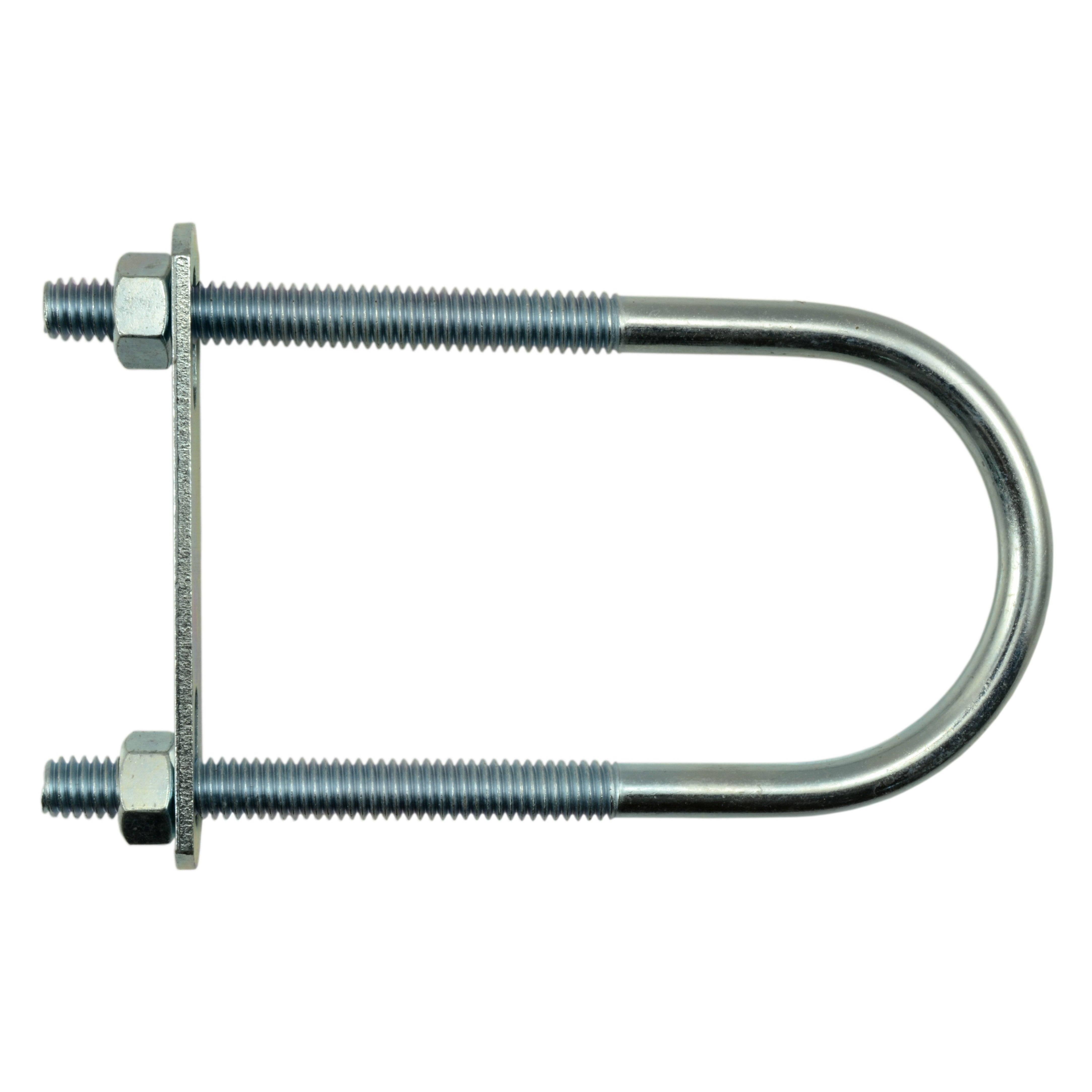 5/16"-18 x 2" x 4-11/16"Zinc Plated Steel Round U-Bolt (10 pcs.)