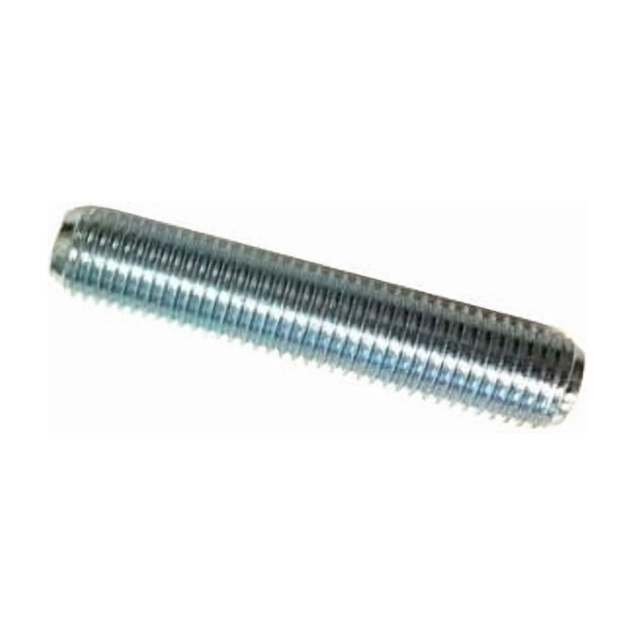 5/16-18 x 3-1/2"" Zinc Finish Low Carbon Fully Threaded Stud - Package Qty 100