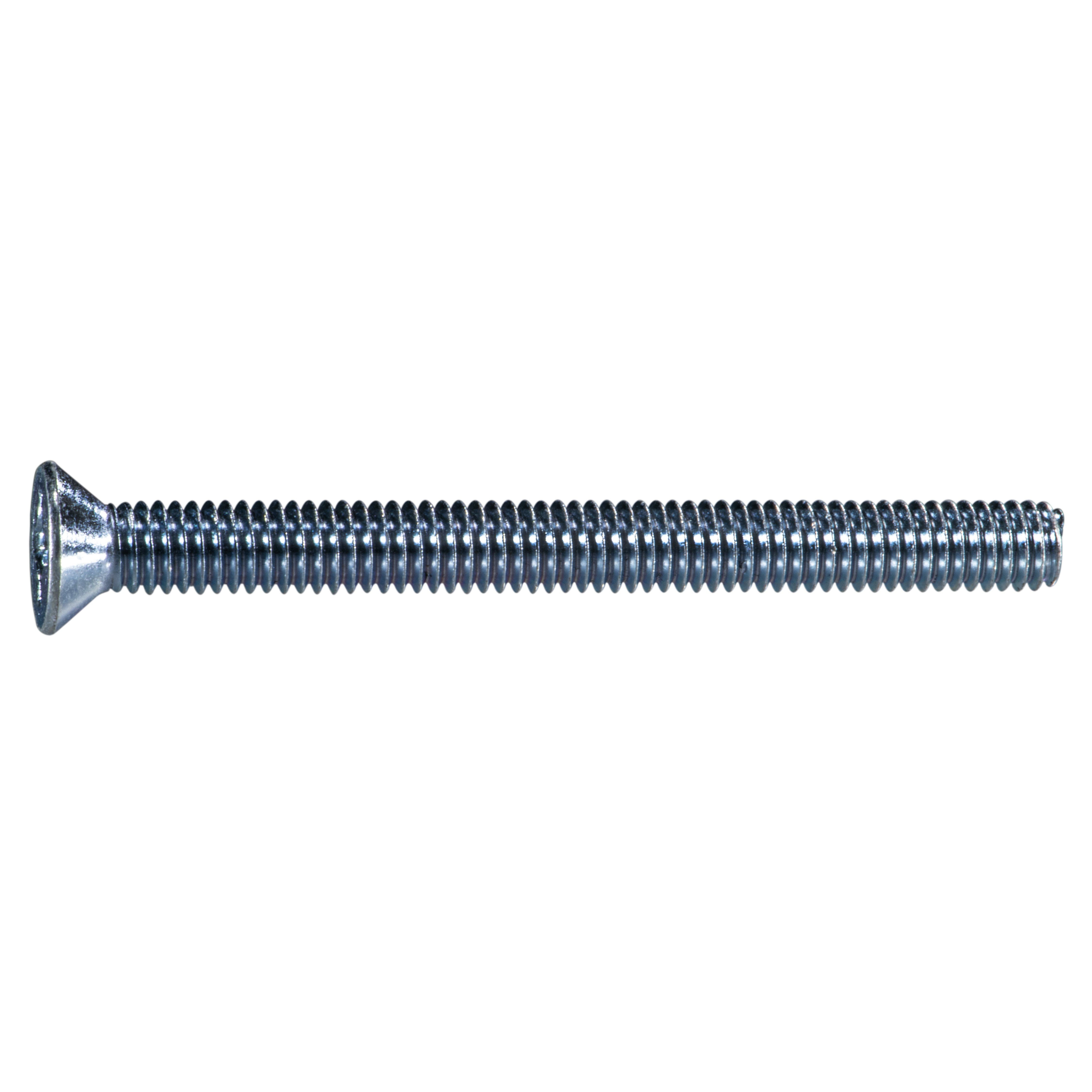 5/16"-18 x 3-1/2" Zinc Phillips Flat Head Machine Screws (25 pcs.)