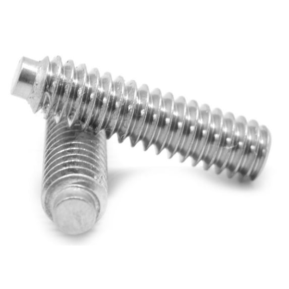 5/16"-18 x 3/4" Coarse Thread Socket Set Screw Half Dog Point Stainless Steel 18-8 Pk 25