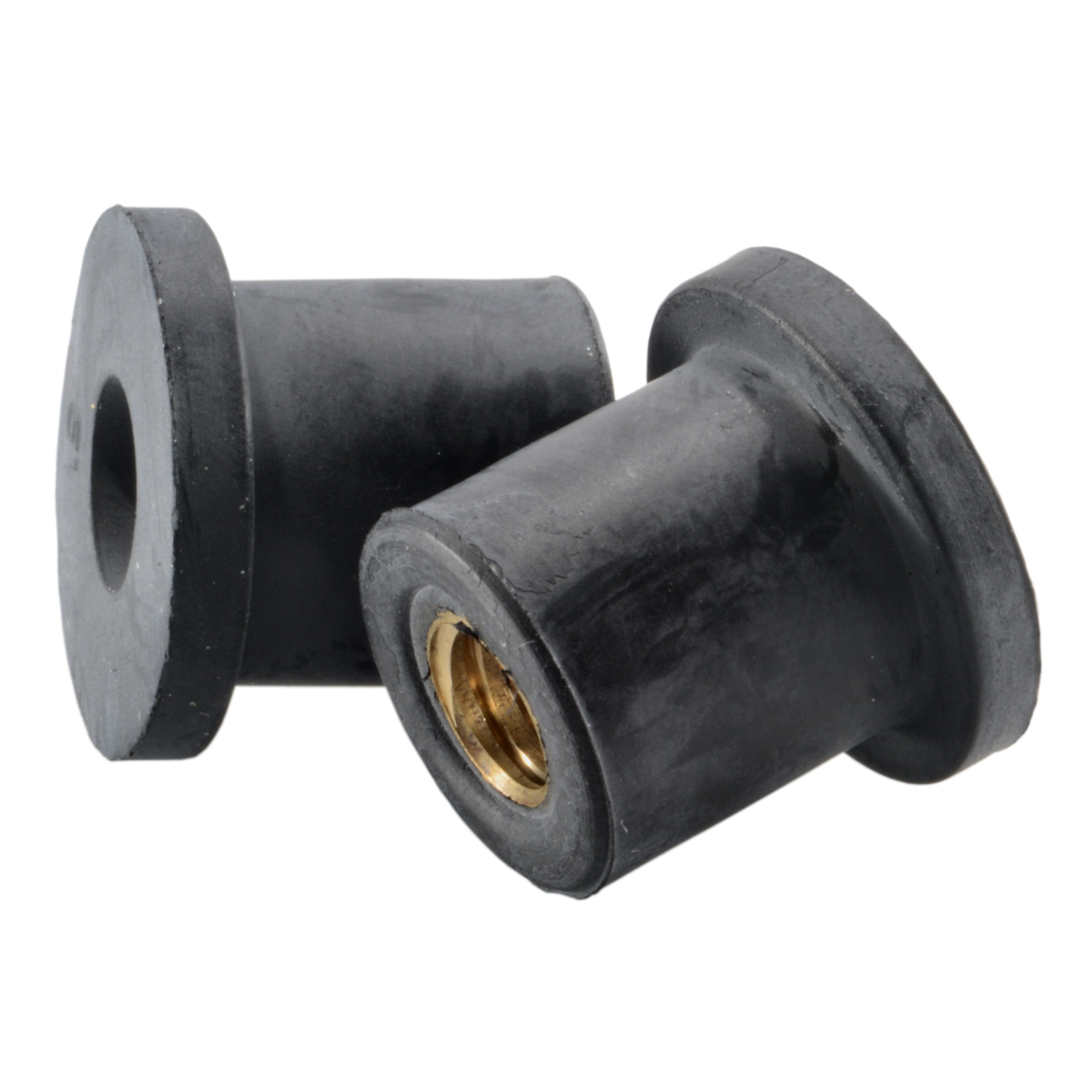 5/16"-18 x 3/4" Rubber Coarse Thread Well Nuts (12 pcs.)