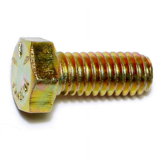 5/16"-18 x 3/4" Zinc Plated Grade 8 Steel Coarse Thread Hex Cap Screws HCS8-091