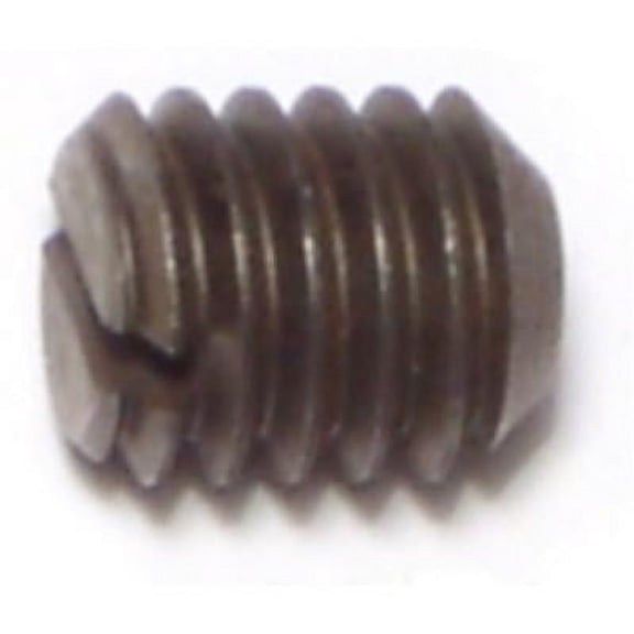 5/16"-18 x 3/8" Steel Coarse Thread Slotted Headless Set Screws HSS-139