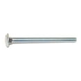 thumbnail image 1 of 5/16"-18 x 4" Zinc Plated Grade 2 / A307 Steel Coarse Thread Carriage Bolts, 1 of 1