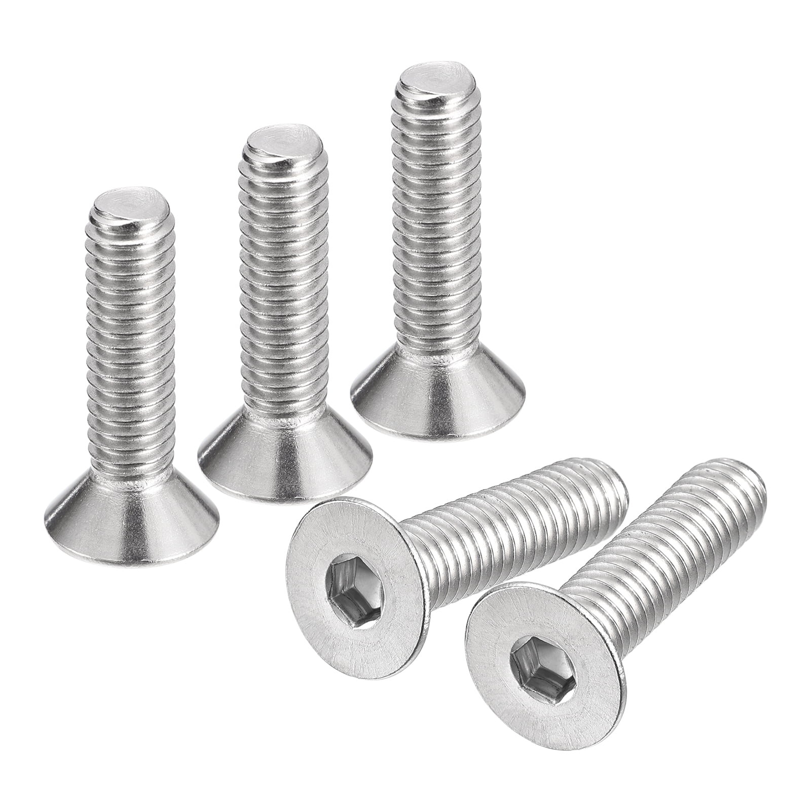 DTGN Innensechskantschrauben 25er Pack - Edelstahl 304 UNC