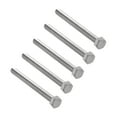 thumbnail image 1 of 5/16-18x3-1/2" 304 Stainless Steel Hex Head Screw Bolts 5pcs, 1 of 3