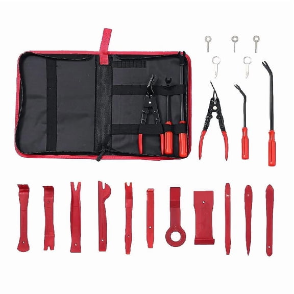 5/16/19Pcs Panel Trim Removal Tool Kit Auto Interior Radio Removal Pry Tools