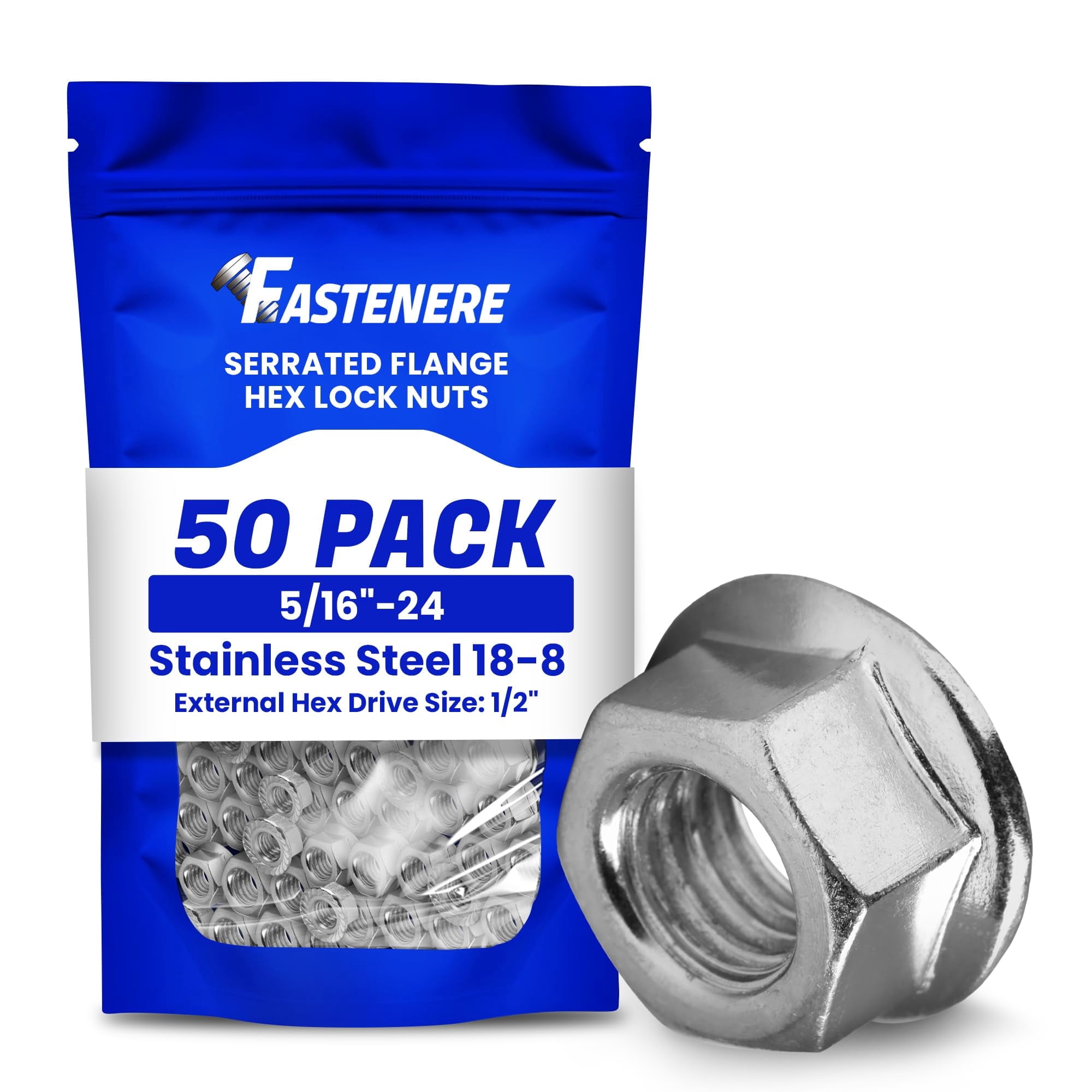 Value Collection - 5/16-18, 0.68 Flange Dia, Serrated Flange Nut | MSC Value Collection - 5/16-18, 0.68 Flange Dia, Serrated Flange Nut | MSC