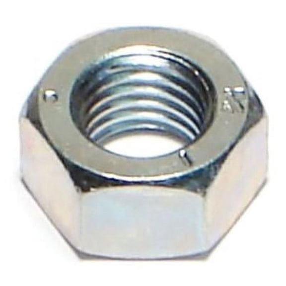 5/16"-24 Zinc Plated Grade 5 Steel Fine Thread Hex Nuts (24 pcs.)