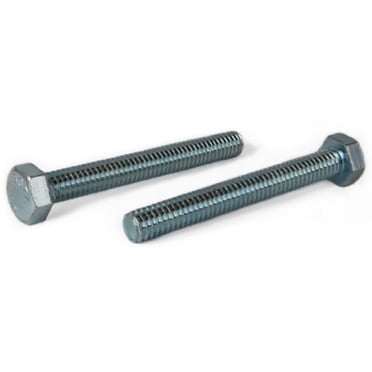 2-Pack 5/16-24 X 1/2" Chrome Button Head Allen Bolts – Grade 5 Steel – Made In USA By East Coast Bolts