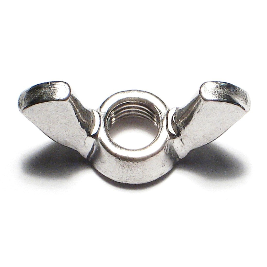 5/16"-24 x 1-1/4" 18-8 Stainless Steel Fine Thread Wing Nuts (6 pcs.)