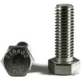 thumbnail image 1 of 5/16-24 x 1 1/4 Hex Head Cap Screws, Stainless Steel 18-8, Plain Finish (Quantity: 100 pcs) - Fine Thread UNF, Fully Threaded, Length: 1 1/4 Inch, Thread Size: 5/16 Inch, 1 of 1