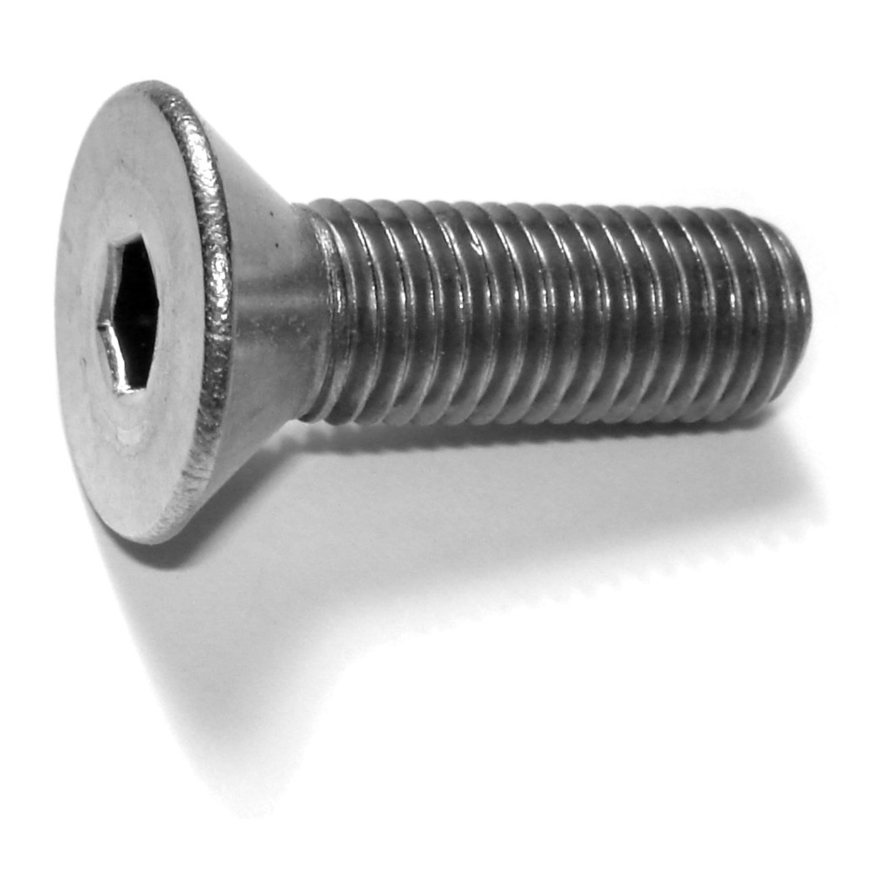 100 Viti A Testa Piana Con Esagono Incassato 10-24 X 1-1/4 Pollici, Grado 8, Ossido Nero, Fastenere