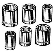 Channellock 3/8 In. Drive 5/16 In. 12-Point Shallow Standard Socket