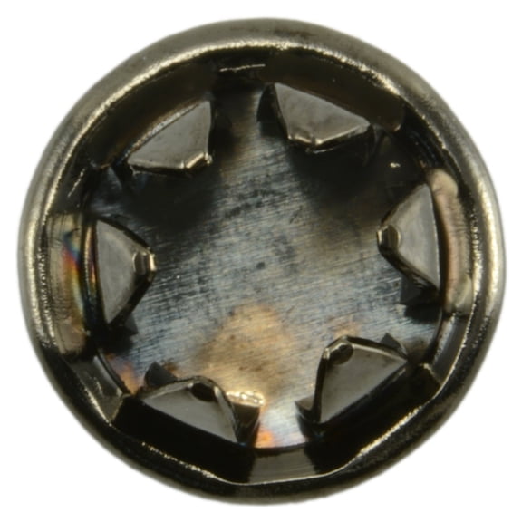 5/16" Black Chrome Plated Steel Hole Plugs (12 pcs.)