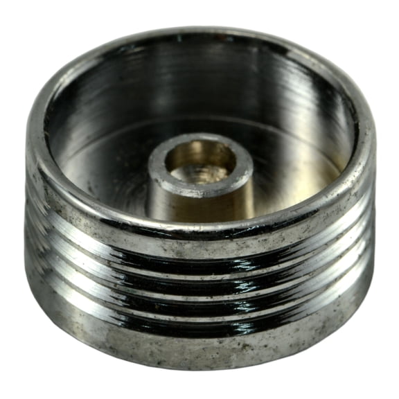 5/16" Chrome Plated Steel Button Head Bolt Caps (5 pcs.)
