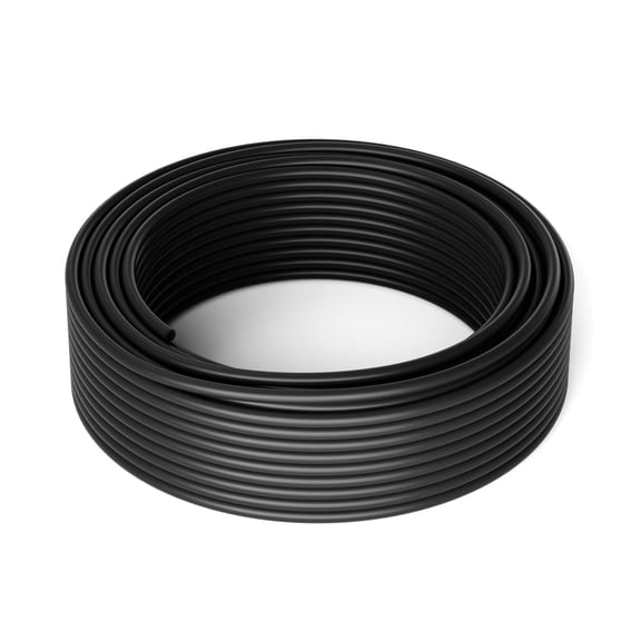 5/16 Inch Blank Drip Irrigation Tubing, 60FT Distribution Hose for Garden, Greenhouse & Raised Beds, Flexible UV-Resistant Watering Line Systems