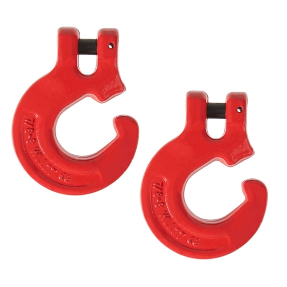5/16" Logging Chain Choker Hook G80 2 Tons 4500 Lbs WLL (2 Pack)