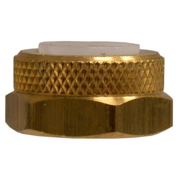 5/16 Nut & Plastic Sleeve Asmbly, Flareless, Brass Fittings