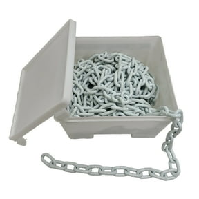 5/16 Proof Coil Steel Chain, 45ft Long, Anchor Chain, Marine Applications, Pulling Stumps, Lashing Cargo, Ppipeline Installations, Logging, Tow Chains, Mooring