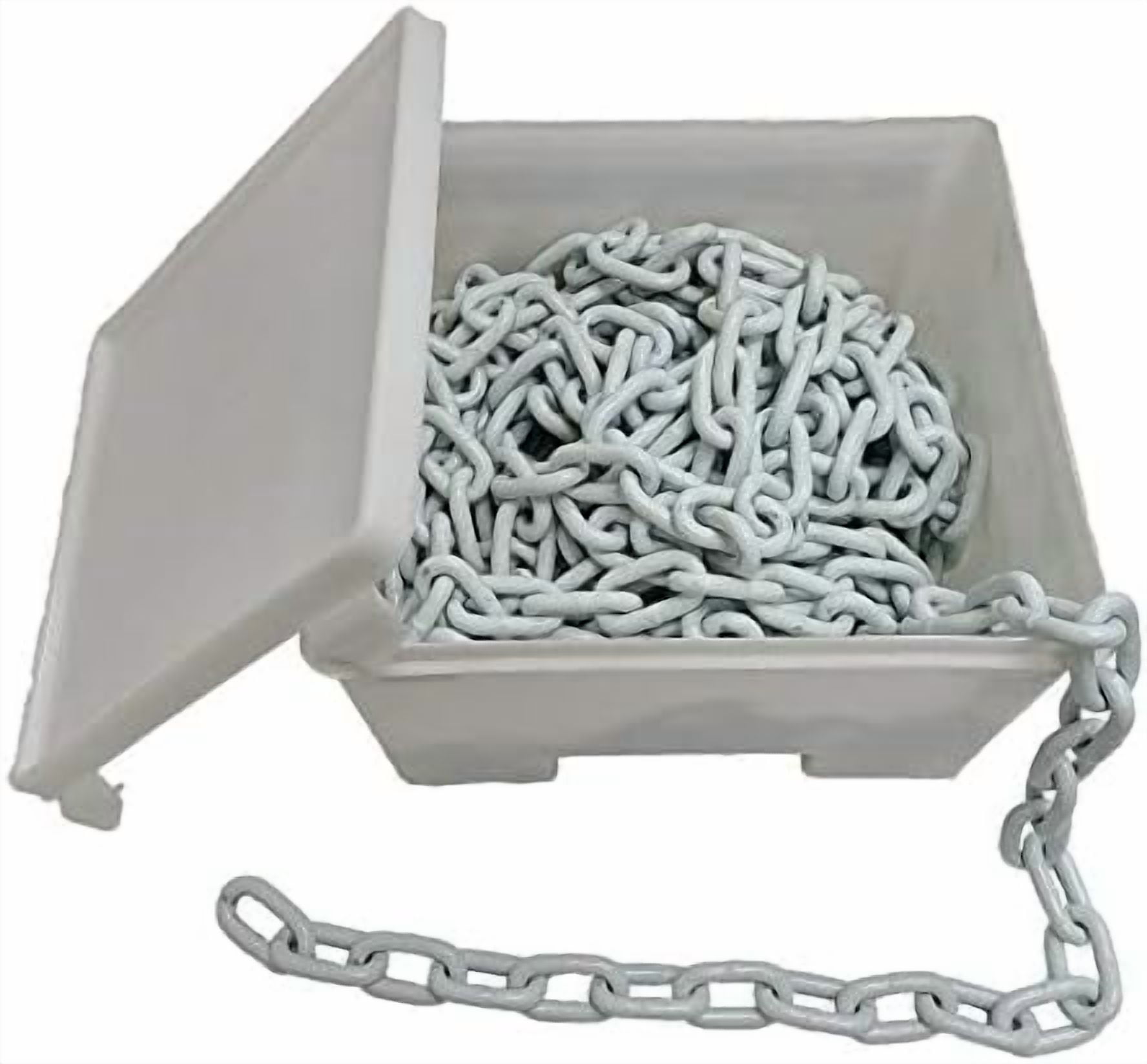 5/16” Proof Coil Steel Chain, 45ft Long, Anchor Chain, Marine ...
