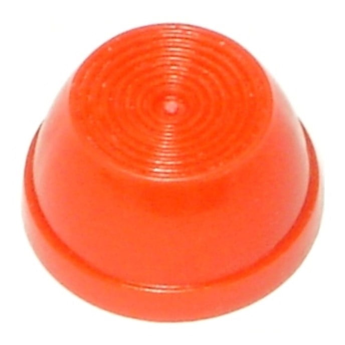5/16" Red Plastic Push Nuts (12 pcs.)