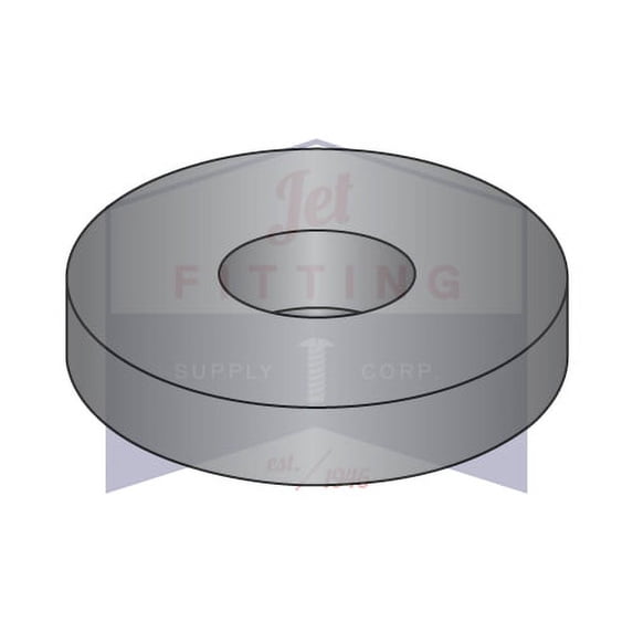 5/16" SAE Flat Washers | Steel | Black Zinc (Quantity: 50 LBS)