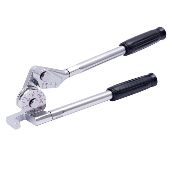 5/16" Tube Bender 180 Plumbing A/C Refrigeration Copper Aluminium Pipes for Construction Sites, Plumbing, Manufacturing, Heating and Sanitation Facilities