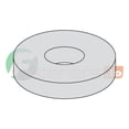 thumbnail image 1 of 5/16" USS Flat Washers / Steel / Hot Dip Galvanized / Outer Diameter: 7/8" / Thickness Range : .064" - .104"  (Quantity: 20 Lbs, about 1739 pcs), 1 of 1