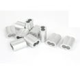thumbnail image 1 of 5/16" Wire Rope Aluminum Sleeves Clip Fittings Loop Sleeve Cable Crimps 10pcs, 1 of 1